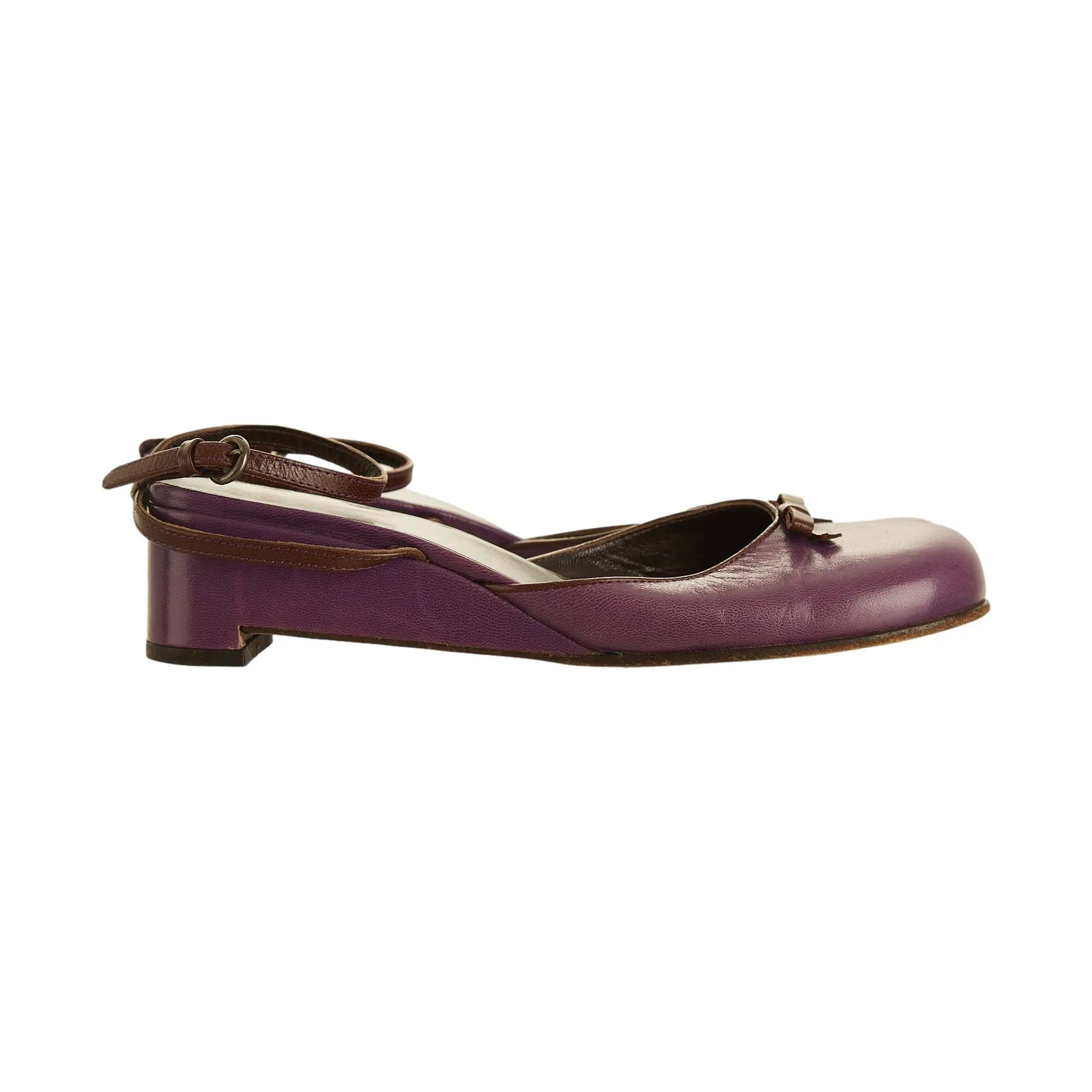 Miu Miu Purple Mary Jane Heels