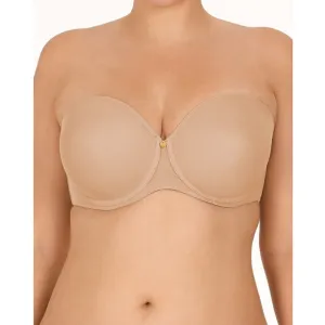 NATORI FULL FIGURE CONTOUR STRAPLESS BRA Nude Cafe