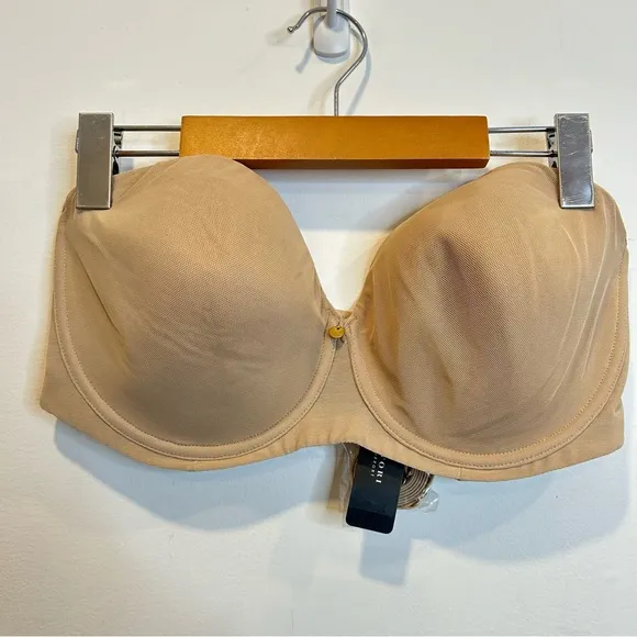 NATORI FULL FIGURE CONTOUR STRAPLESS BRA Nude Cafe