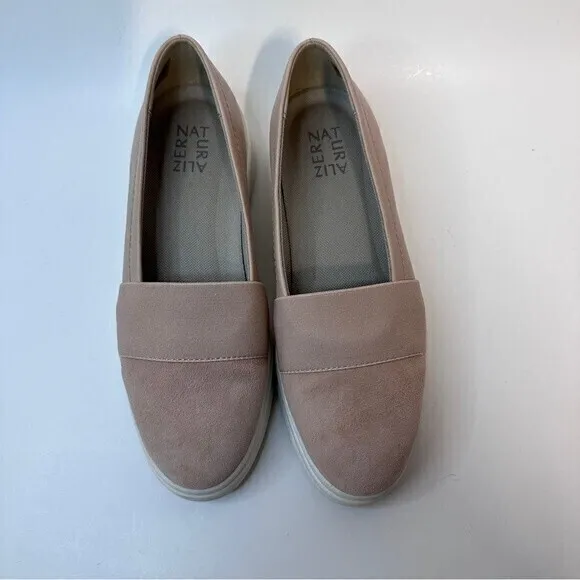 Naturalizer‎ Women’s Vintage Yuri Pebbled Leather Sneakers, Shoes, Size 8.5