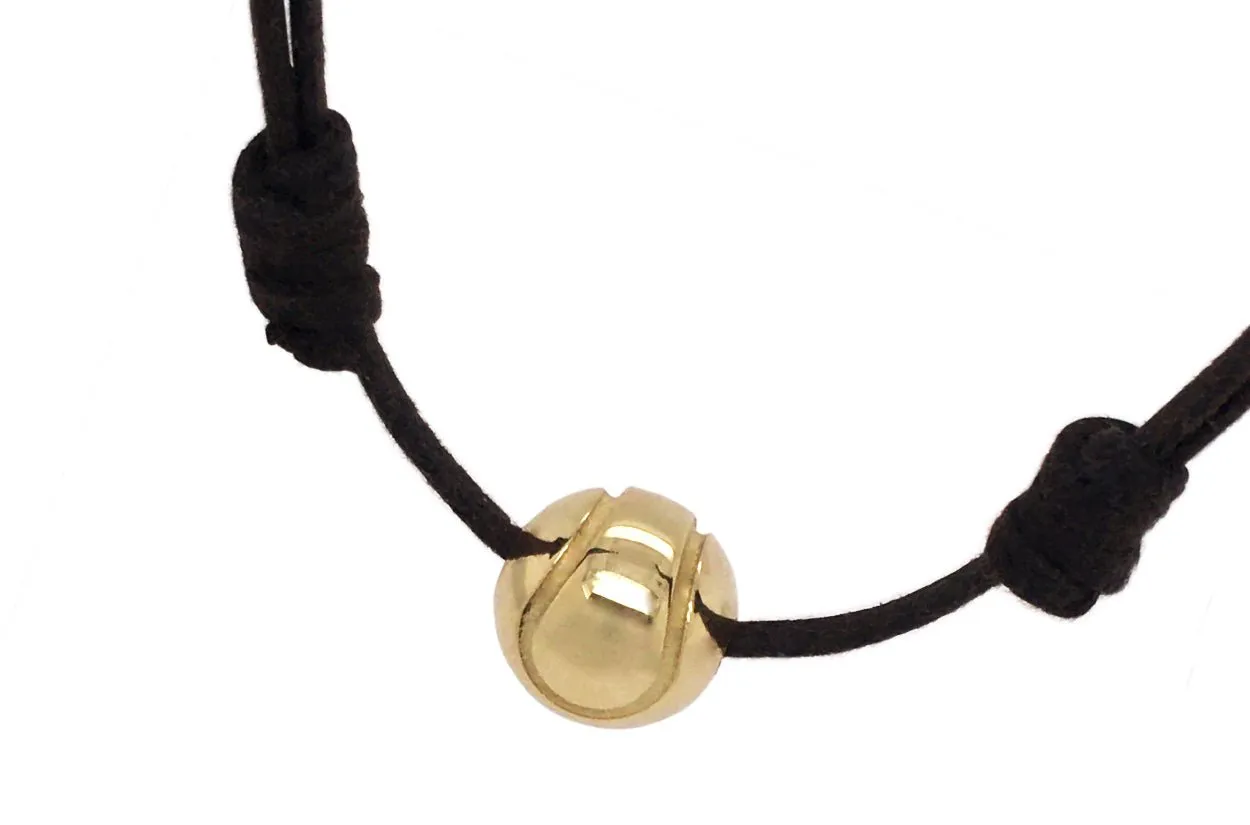 Necklace Tennis & Padel Ball 14kt Gold