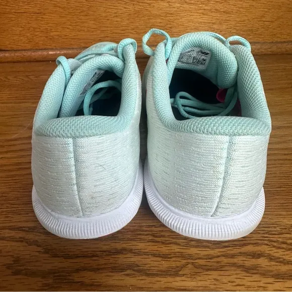 New Balance Fuelcell 996 Hardcourt Tennis Shoes White Pink Glo Glacier Wms 9.5