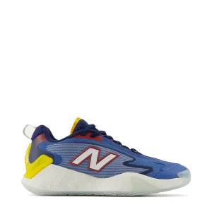 New Balance Women's Fresh Foam X CT-Rally Court Sneaker in Nb Navy with True Red and Ginger Lemon