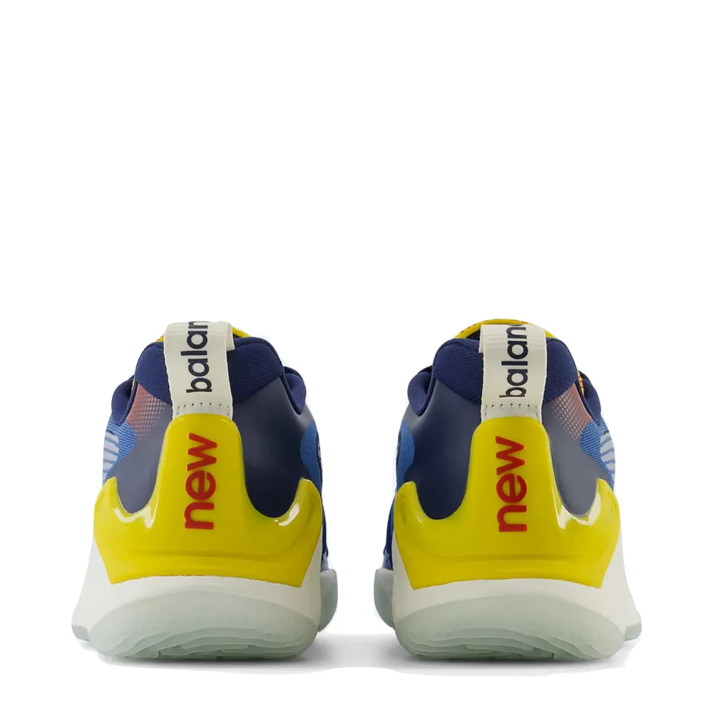 New Balance Women's Fresh Foam X CT-Rally Court Sneaker in Nb Navy with True Red and Ginger Lemon