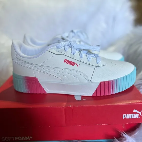 New in a box Carina 2.0 Fade JRLwhite-puma white-sunset pink