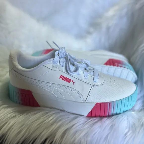 New in a box Carina 2.0 Fade JRLwhite-puma white-sunset pink
