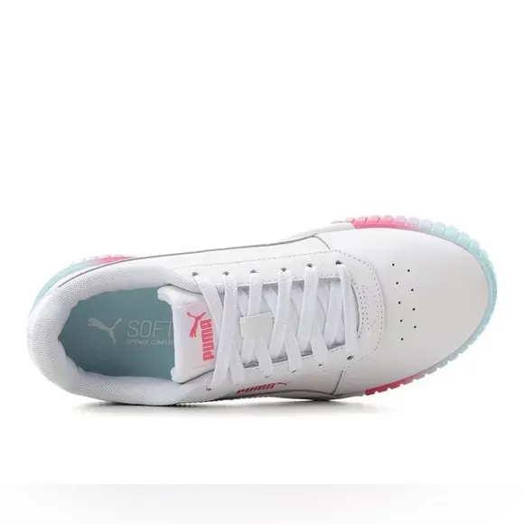 New in a box Carina 2.0 Fade JRLwhite-puma white-sunset pink
