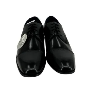 NEW Stacy Adams Bryant Cap Toe Oxford Dressy Work Black Leather Shoes Men's 13
