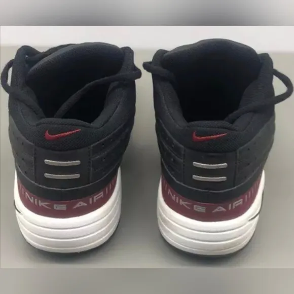 Nike Air Dura Comfort Basketball Shoes Black/ Maroon Men's Size 11