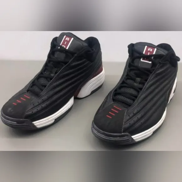 Nike Air Dura Comfort Basketball Shoes Black/ Maroon Men's Size 11