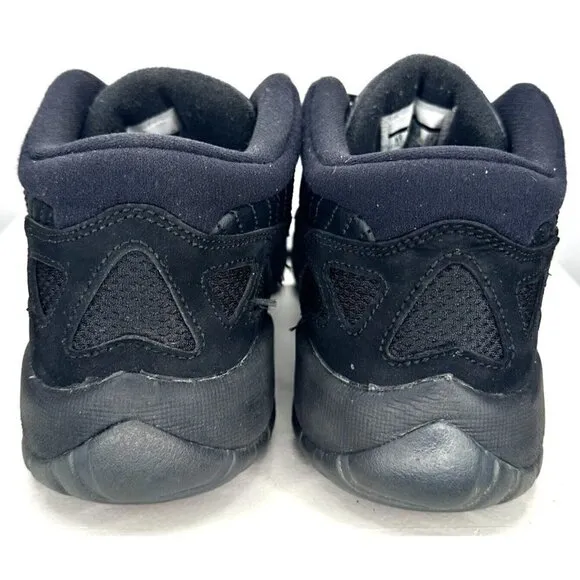 Nike Air Jordan 11 Retro Low IE GS Referee Shoes Youth Size 6Y Black 768873-003