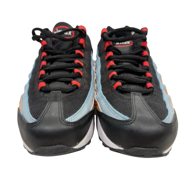 Nike Air Max 95 Sneakers, Size 6.5Y or 8W, Black/Red