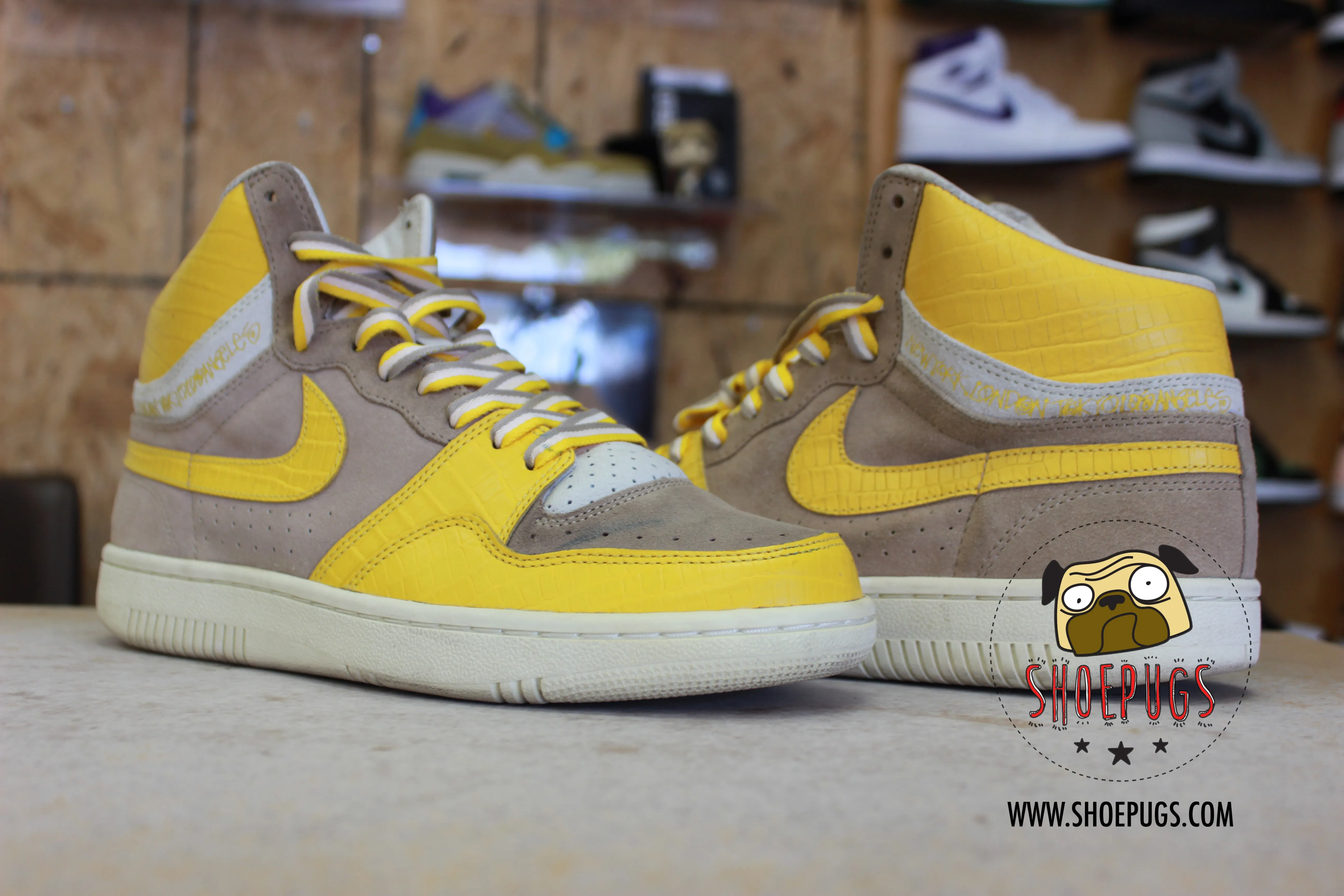 Nike Court Force Hi Stussy