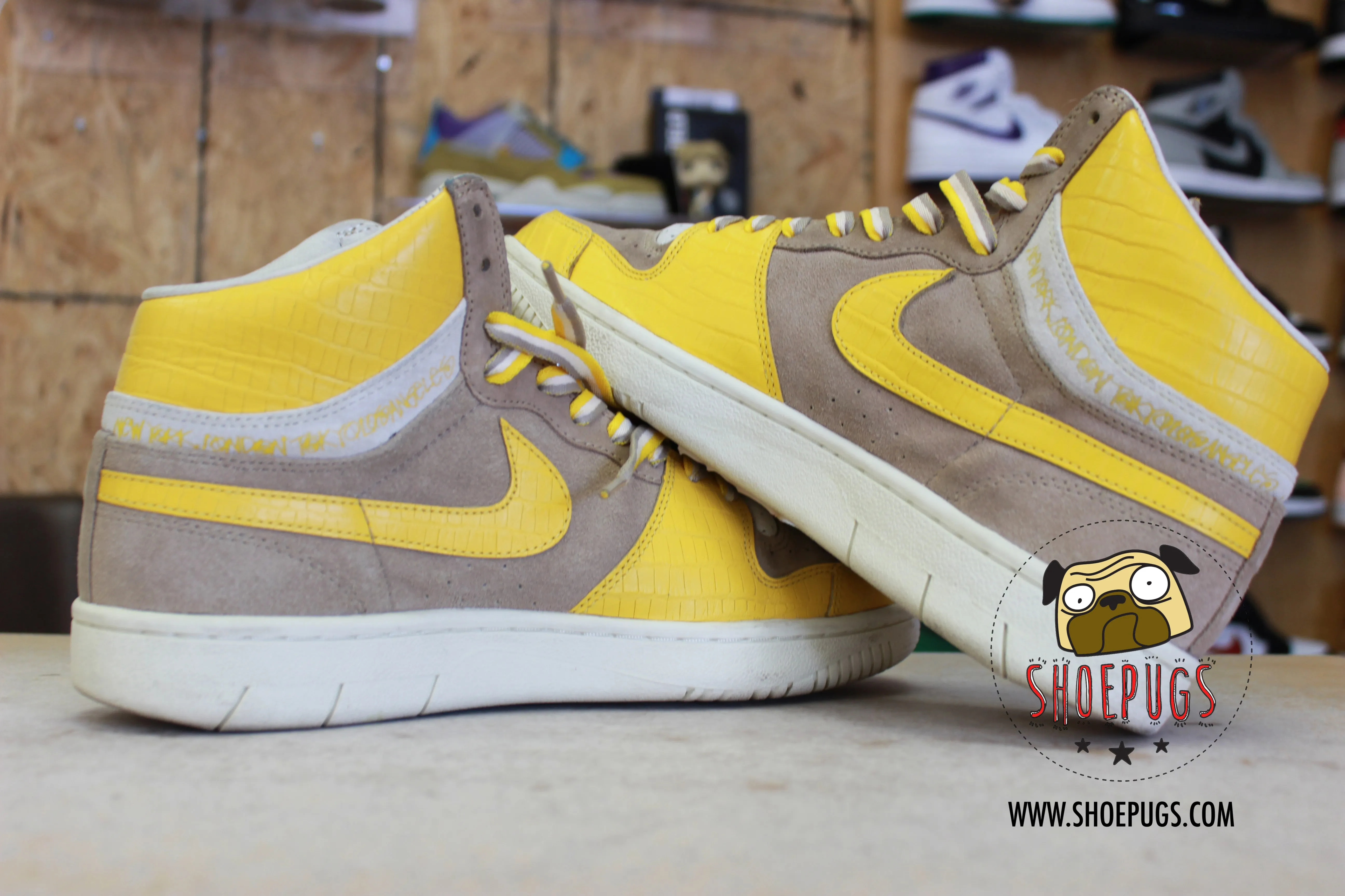 Nike Court Force Hi Stussy