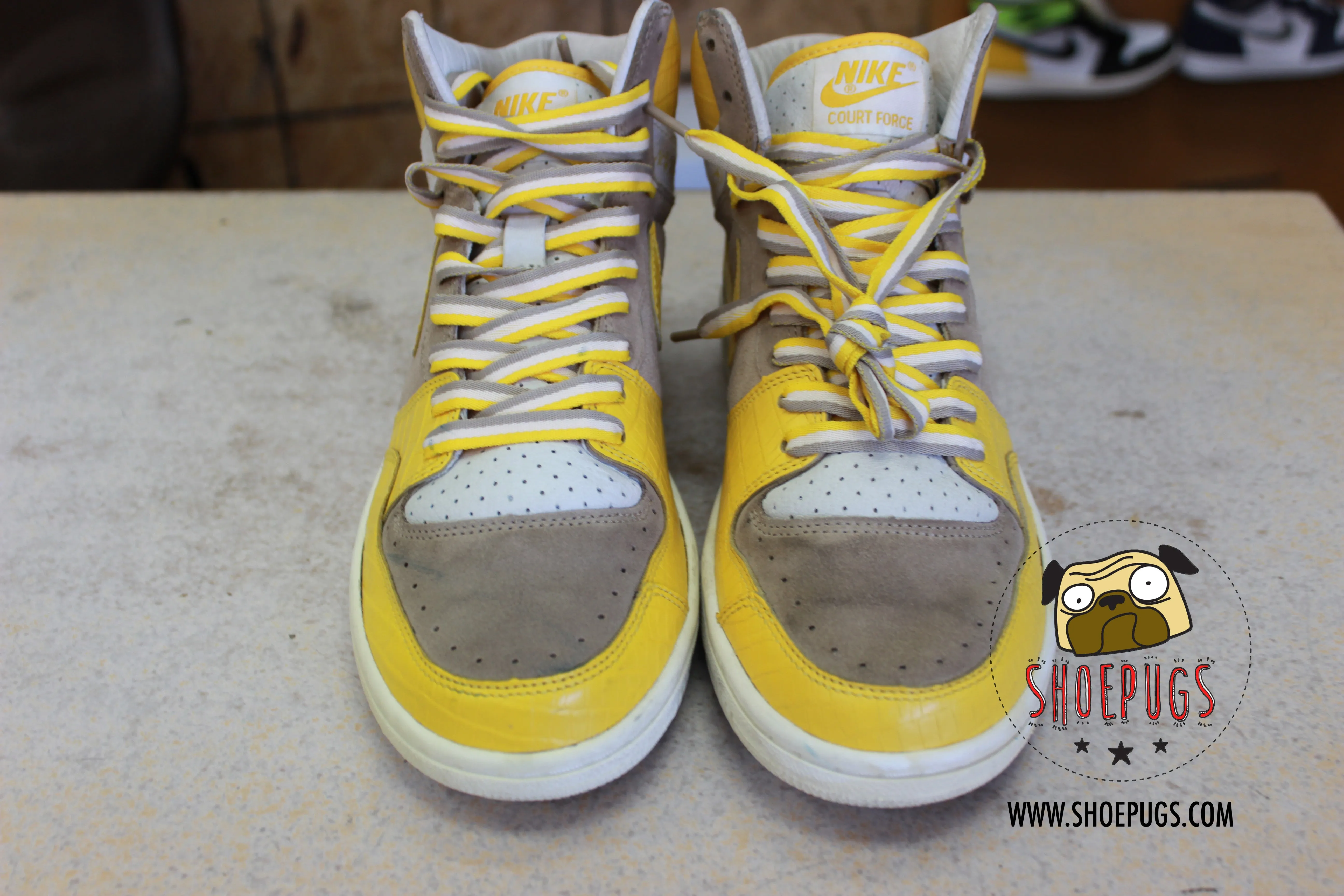 Nike Court Force Hi Stussy