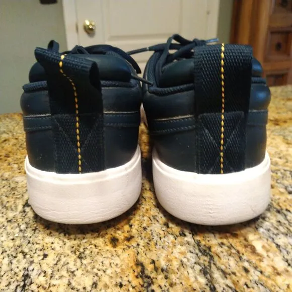 Nike Golf Course Classic Shoes Blue Leather Water Resistant 905232-400 Sz US 12