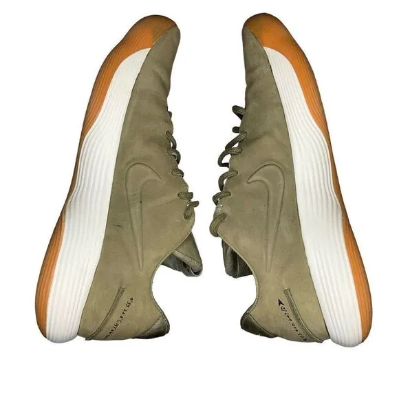 Nike Hyperdunk Kobe 2017 Low Premium Olive Gum Suede 897636-902 Mens Size 14