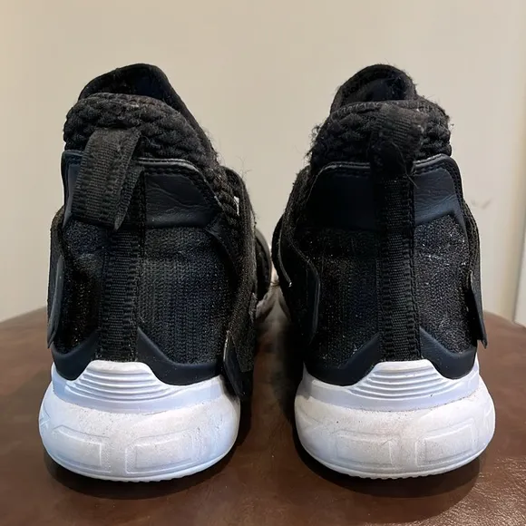 Nike Lebron Soldier 12 anchor sneakers mens black &amp; white sz 7.5