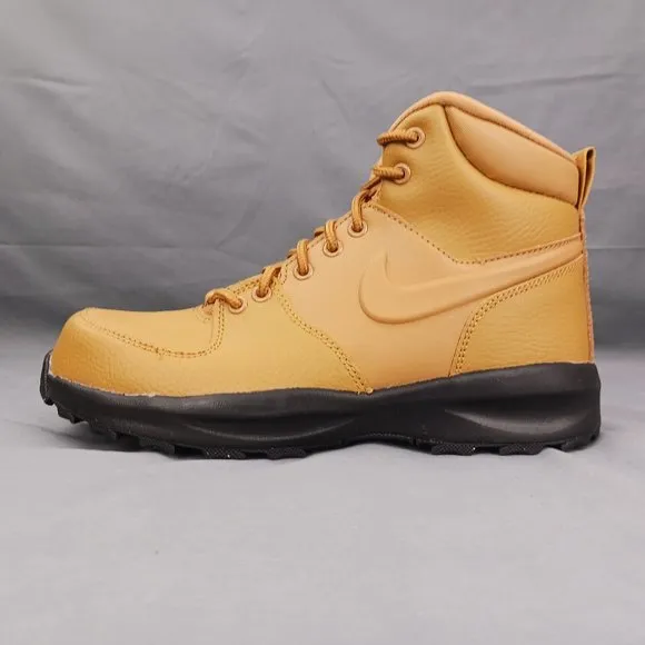 Nike Manoa Leather Boots (GS) Wheat Black BQ5372 700