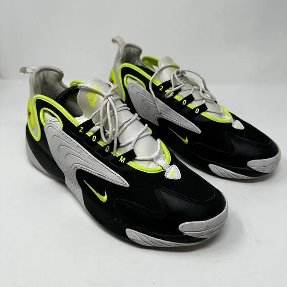 Nike Zoom 2K Black Volt A00269-004 Size‎ US 11.5 Men's Sneakers