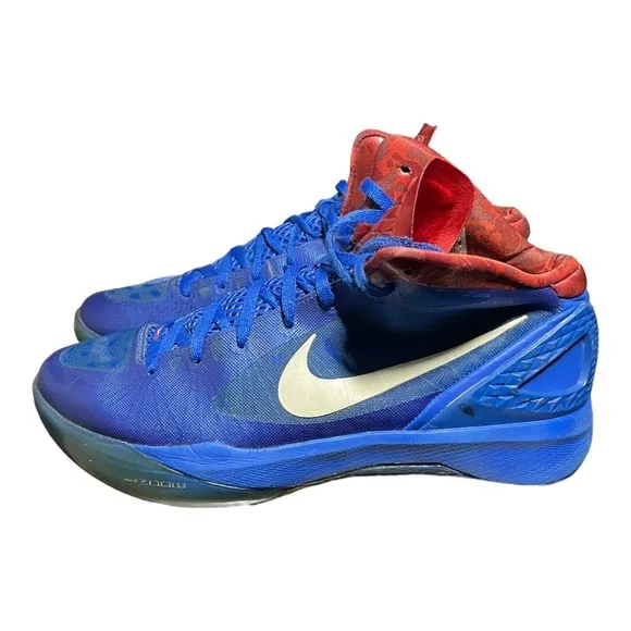 Nike Zoom Hyperdunk Blue/Red PE Blake Griffin Shoes Mens Size 11.5 (487427-400)