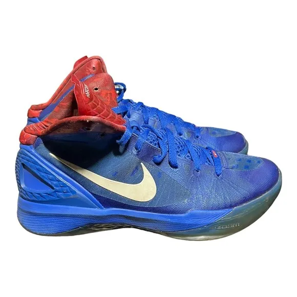 Nike Zoom Hyperdunk Blue/Red PE Blake Griffin Shoes Mens Size 11.5 (487427-400)