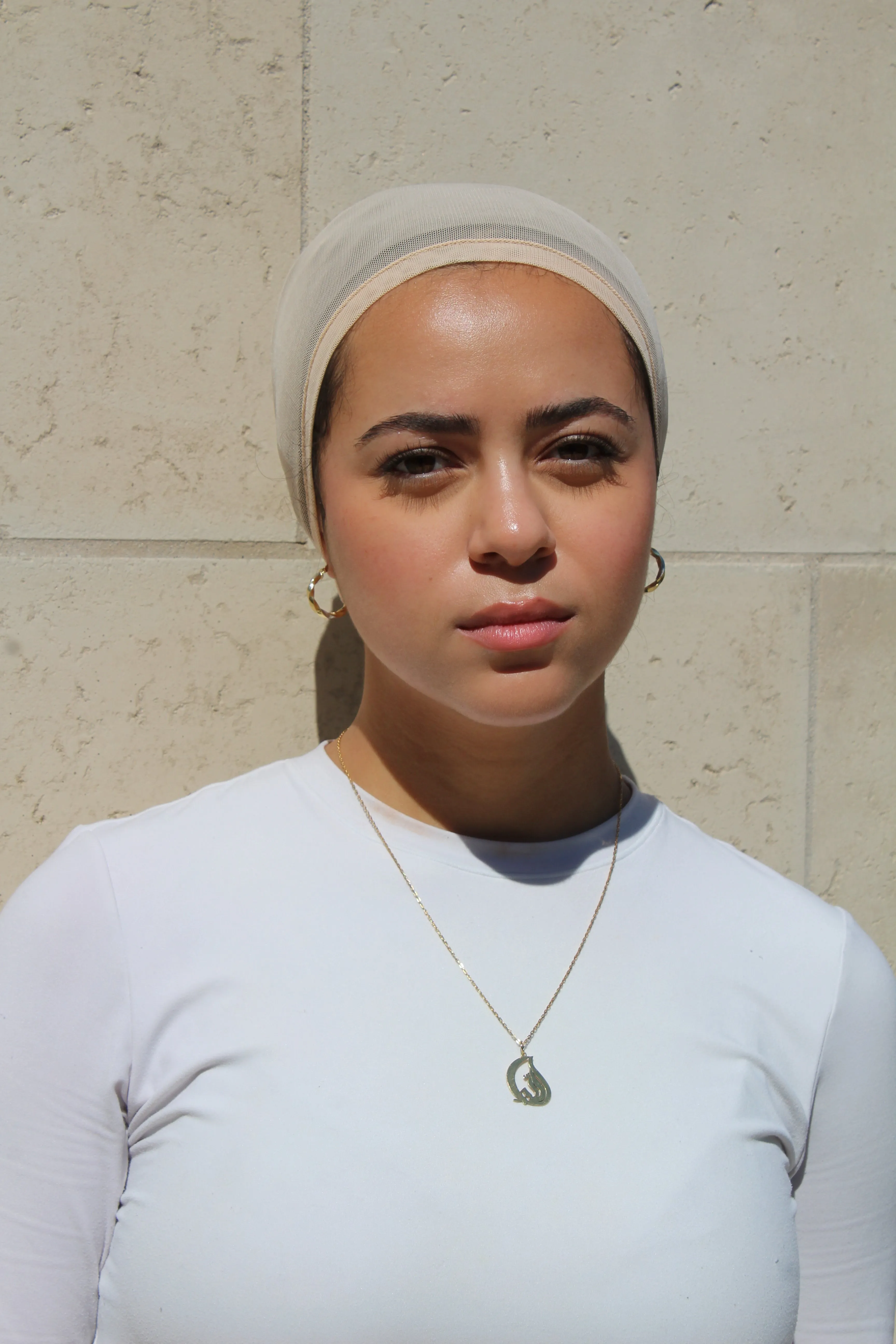 Nude Mesh Undercap
