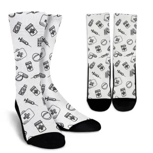 Nurse Socks - White