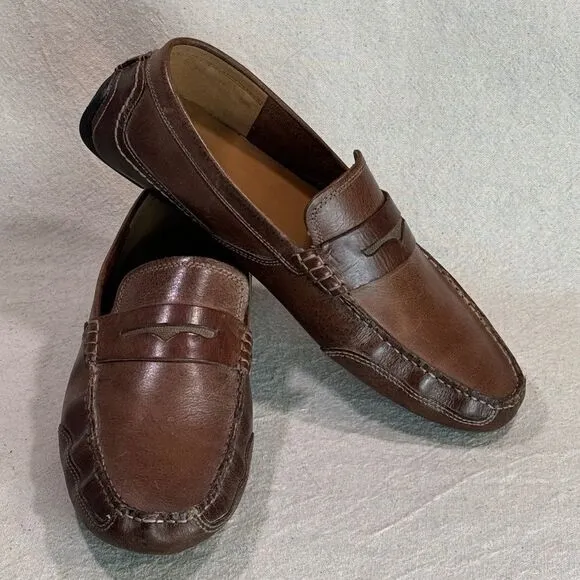 NWOT Clarks Driving Loafers Mens Size 10M