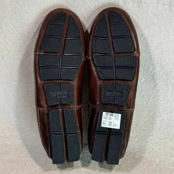 NWOT Clarks Driving Loafers Mens Size 10M