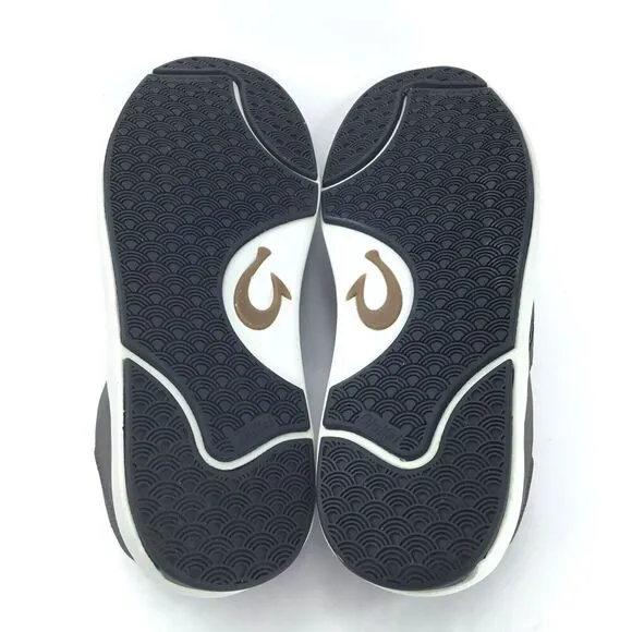 Olukai Lae'ahi Shoes Men's sz 7 Slip-on Loafer Grey Mesh Casual Convertible