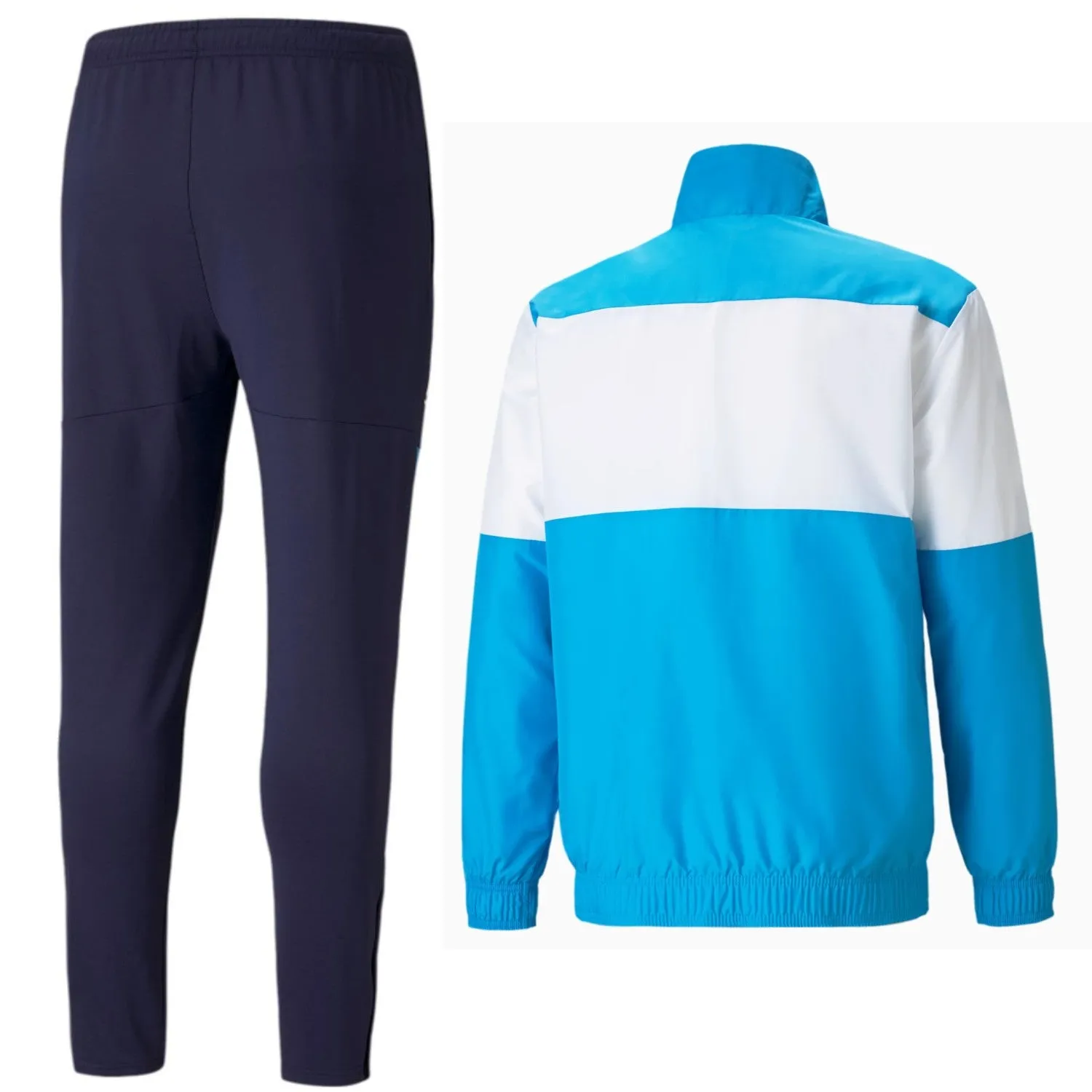 Olympique Marseille presentation Soccer tracksuit 2021/22 - Puma