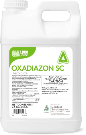 Oxadiazon SC Herbicide - 2.5 Gallon