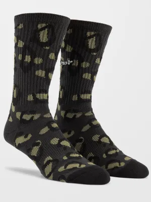 Pistol Socks - RINSED BLACK