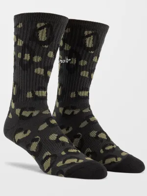 Pistol Socks - RINSED BLACK