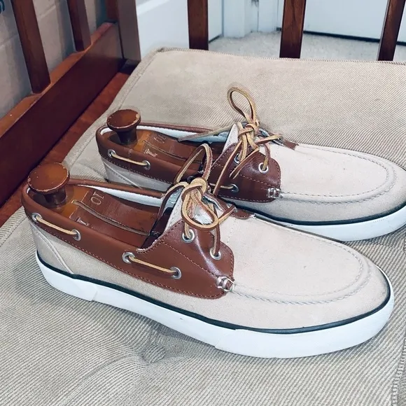Polo By Ralph Lauren Boat Shoes.