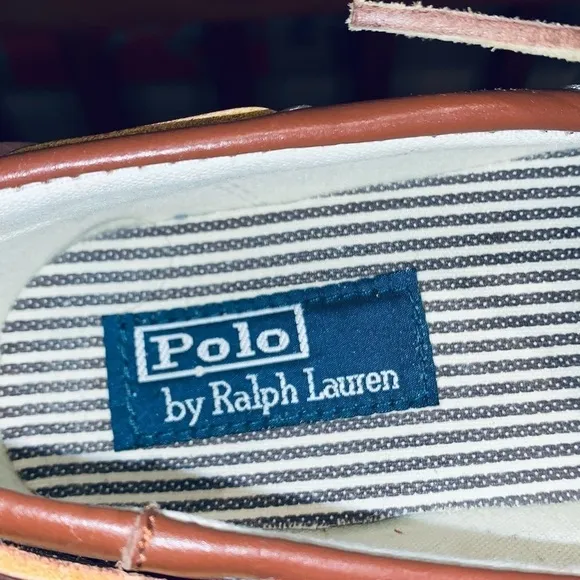 Polo By Ralph Lauren Boat Shoes.