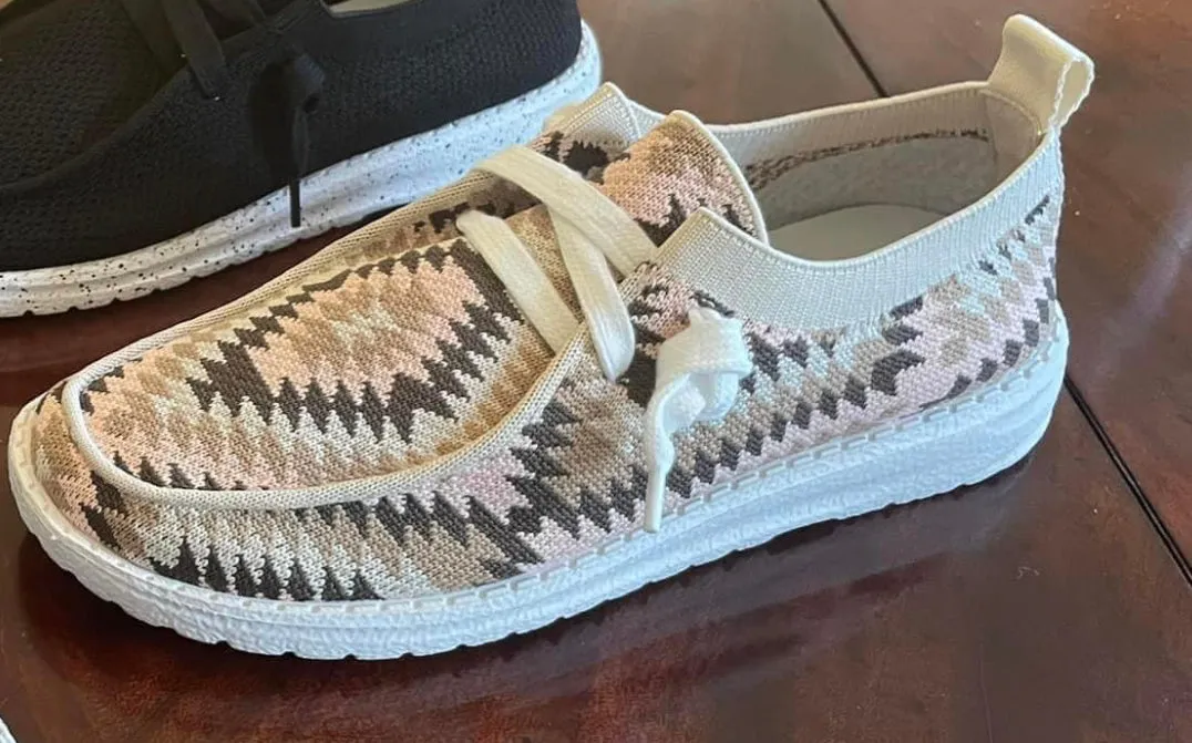 Prep Shoe in Leopard & Aztec