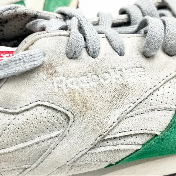REEBOK x HANON Classic Leather 3 Castles Tennis Shoes Sneakers, Size 8