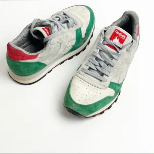 REEBOK x HANON Classic Leather 3 Castles Tennis Shoes Sneakers, Size 8