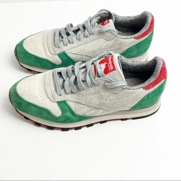 REEBOK x HANON Classic Leather 3 Castles Tennis Shoes Sneakers, Size 8