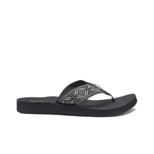 Reef Spring woven Black White Ladies