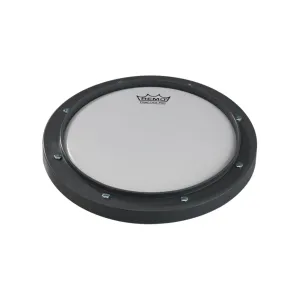 Remo 8" Gray Tunable Practice Pad with Ambassador Coated Drumhead