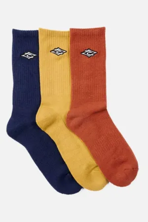 Rip Curl Icons Crew Sock 3 Pack
