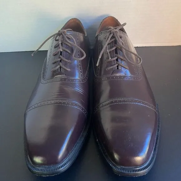 Rockport Classic‎ Cap Toe Oxford Dress Shoes Brown Leather Formal Business