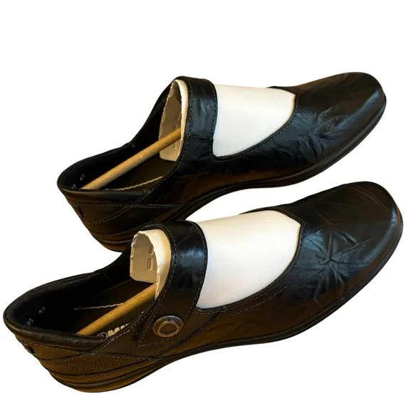 Romika Leather Black Mary Jane Cassie size EU 41 US 10 NEW by Josef Seibel
