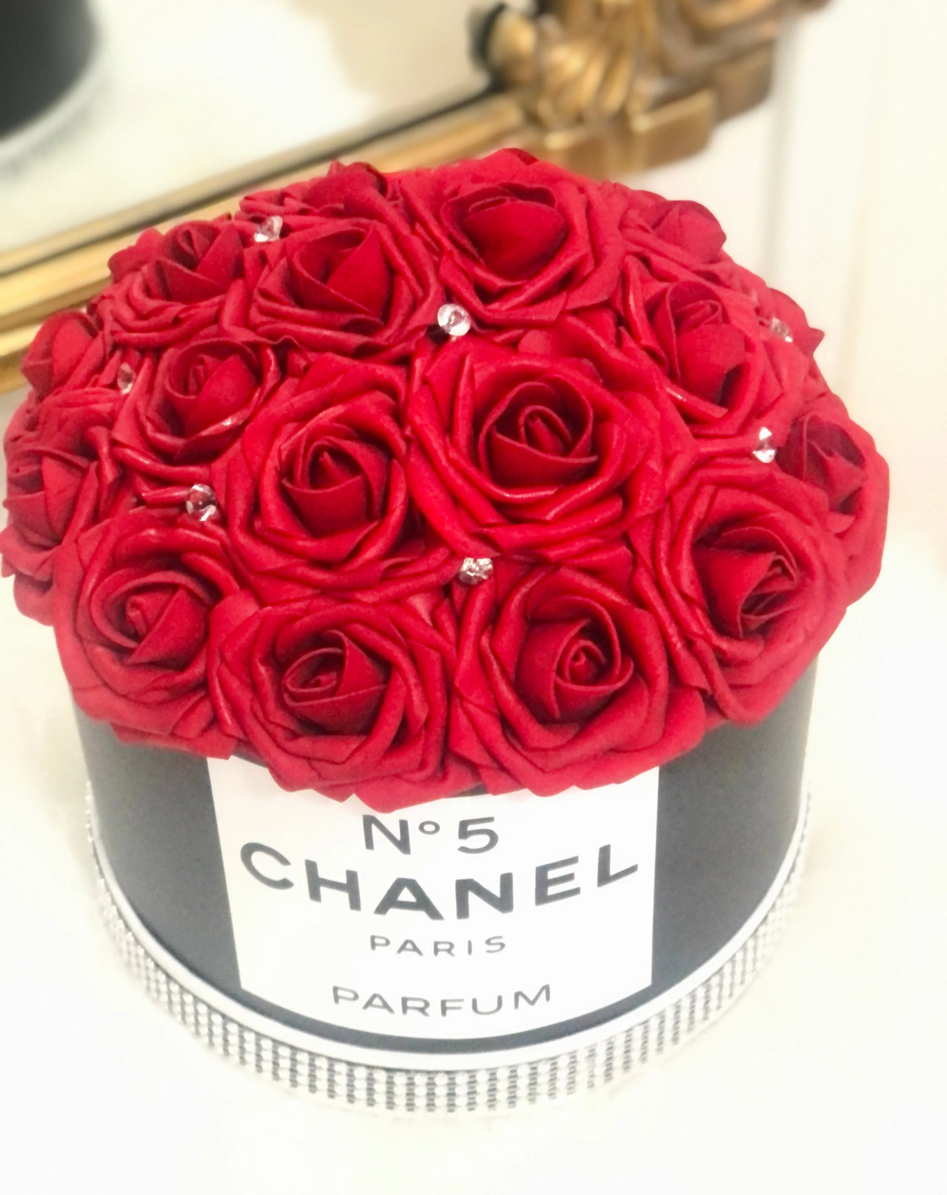 Round Flower Box Bouquet