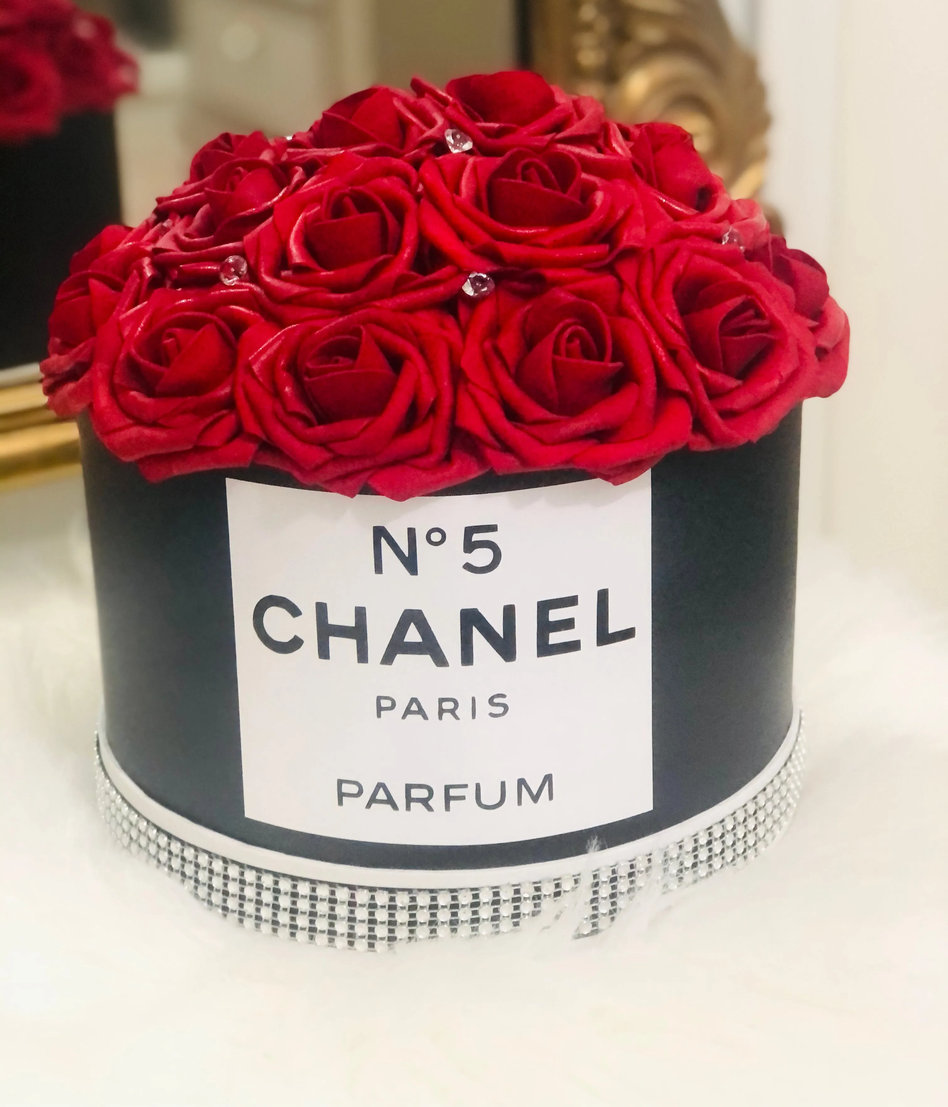 Round Flower Box Bouquet