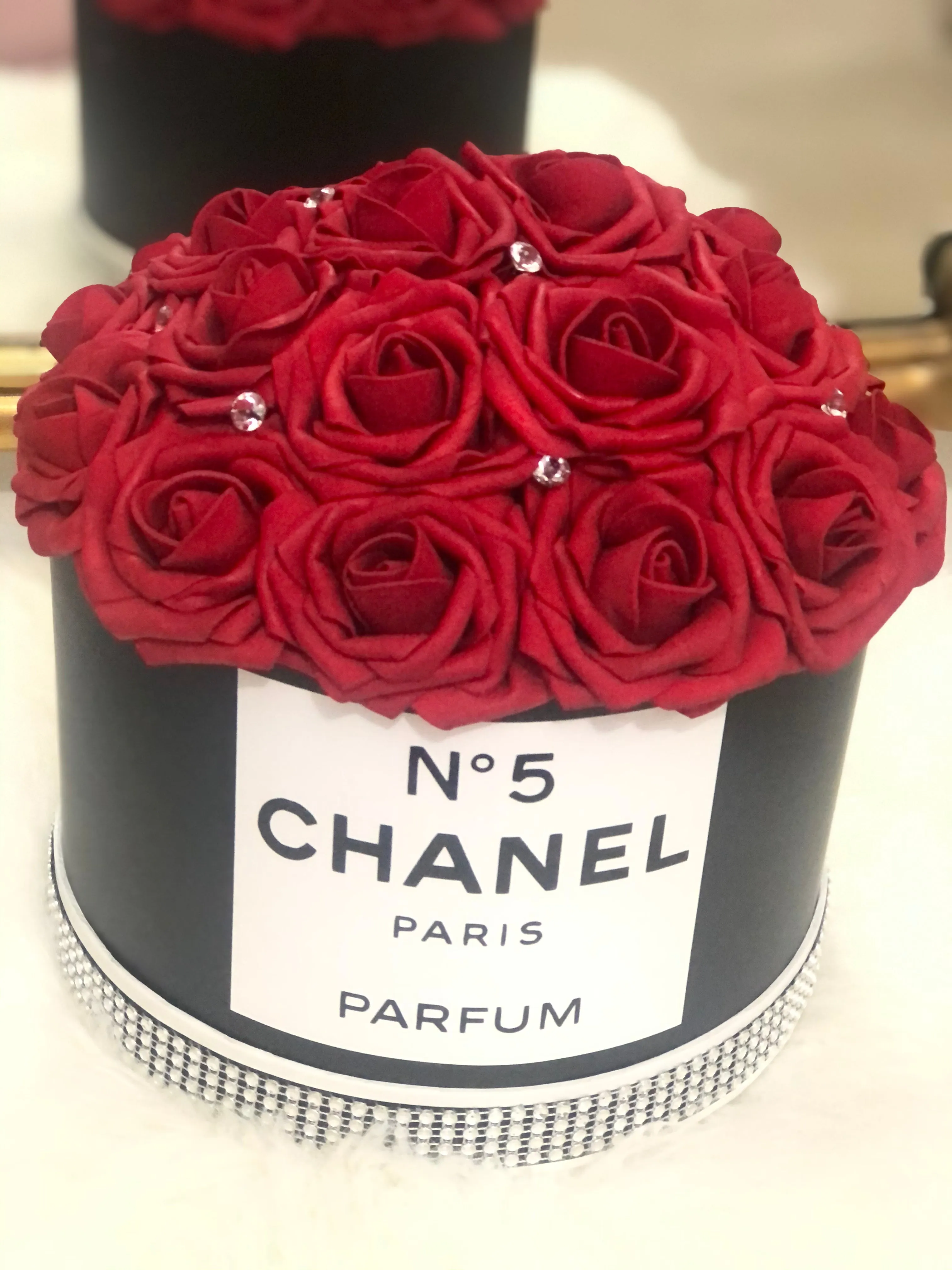 Round Flower Box Bouquet