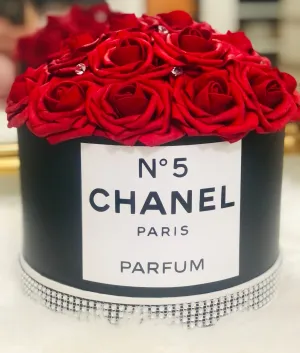 Round Flower Box Bouquet